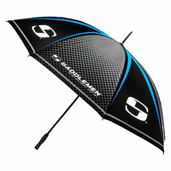 取寄せ 傘 サドルマン Umbrella - Black/Gray/Blue 9501-0280 95010280