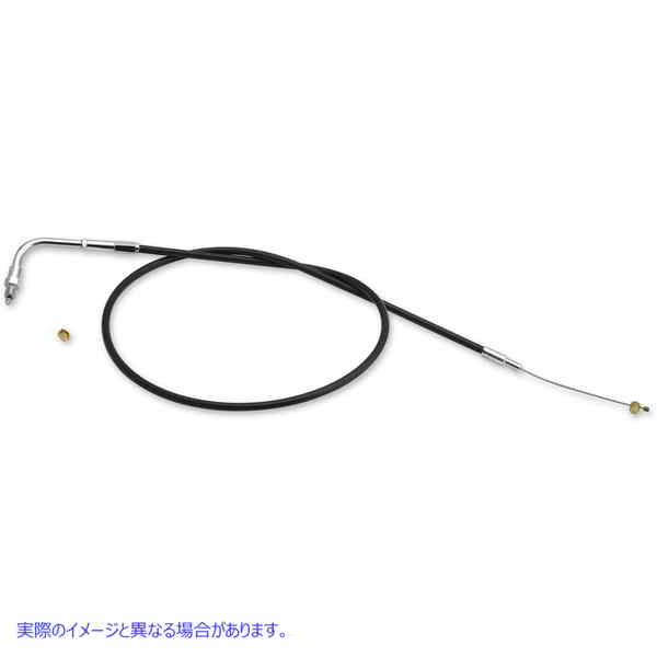 取寄せ スロットルケーブル - 36インチ - ブラック エスアンドエス サイクル Throttle Cable - 36 - Black 19-0432 06320736