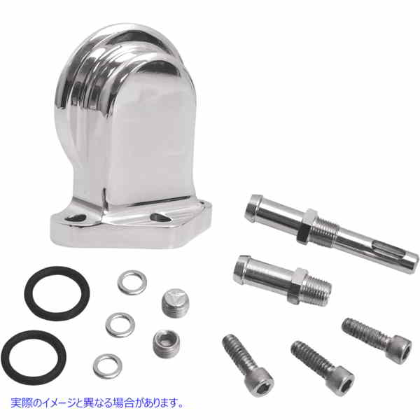取寄せ オイルフィルターマウント - ポリッシュ仕上げ エスアンドエス サイクル Oil Filter Mount - Polished 31-6510 07120059