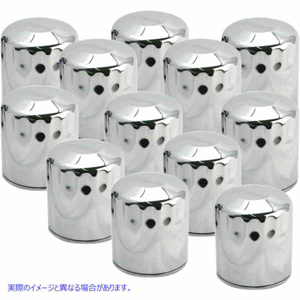 取寄せ オイルフィルター - クローム - 12個パック エスアンドエス サイクル Oil Filter - Chrome - 12-Pack 310-0242 07120495
