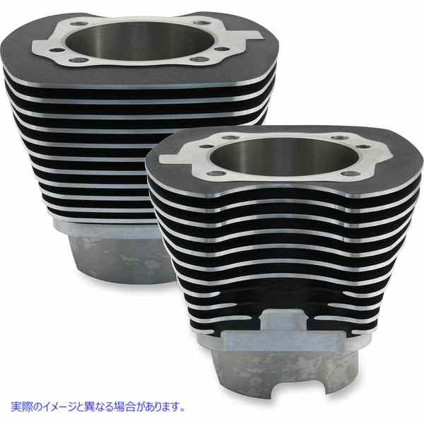 取寄せ 4-1/8 ボアシリンダー エスアンドエス サイクル Cylinders - 4.125 - Black 910-0255 09031294