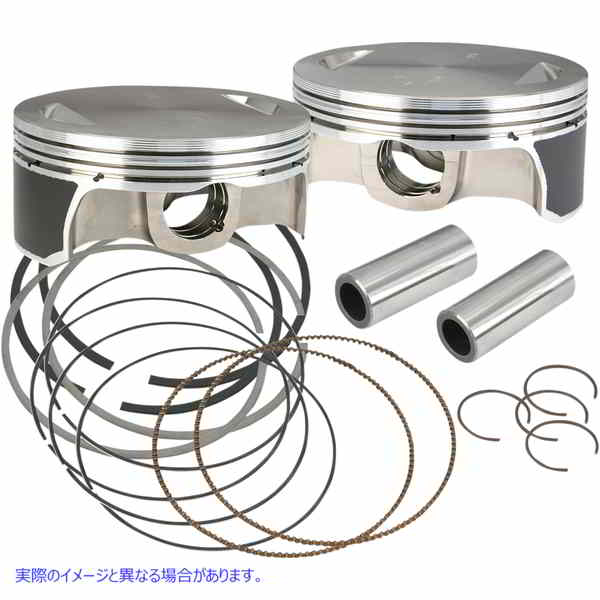 取寄せ ホットセットアップキット用の鍛造ピストンキット エスアンドエス サイクル Piston Kit - Standard 106-3491A 09103657