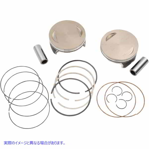 取寄せ ホットセットアップキット用の鍛造ピストンキット エスアンドエス サイクル Piston Kit - +.020 106-3964A 09103659