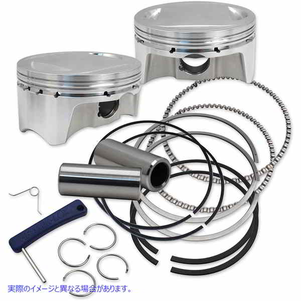 取寄せ 高圧縮ピストンキット エスアンドエス サイクル High Compression Piston Kit 920-0100 09104526