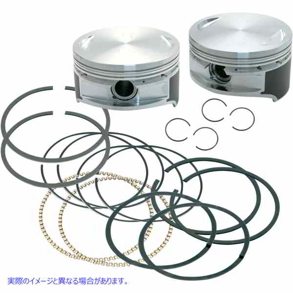 取寄せ 106 ピストンキット エスアンドエス サイクル Standard Pistons 92-1210 09200001