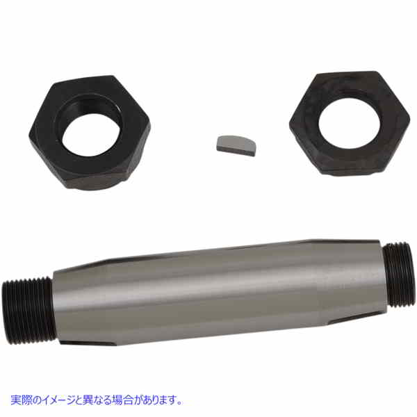 取寄せ モータースプロケットシャフトアセンブリ 36-51 ビッグツイン エスアンドエス サイクル Motor Sprocket Shaft Assembly '36-'51 Big Twin 33-2001 09210556