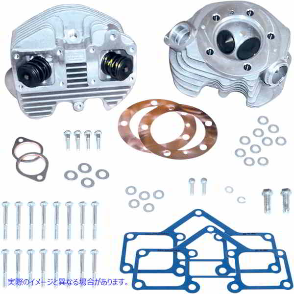 取寄せ Super Stock?シリンダーヘッドキット エスアンドエス サイクル Cylinder Head Kit - Big Twin 90-1498 09300009