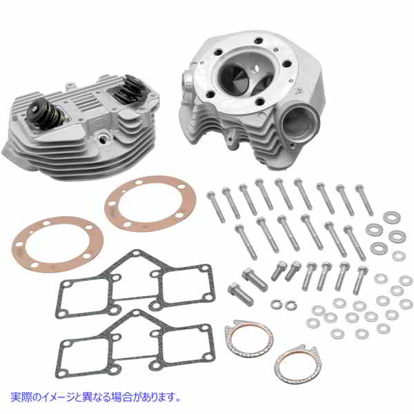 取寄せ Super Stock?シリンダーヘッドキット エスアンドエス サイクル Cylinder Head Kit - Big Twin 90-1491 09300013