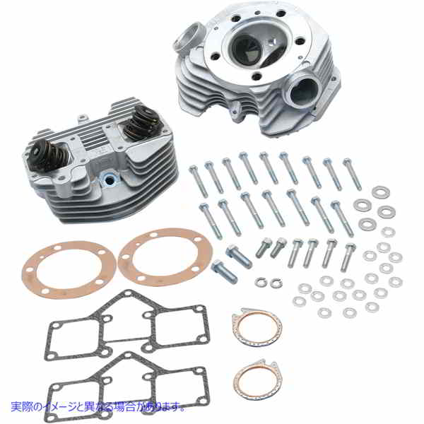 取寄せ Super Stock?シリンダーヘッドキット エスアンドエス サイクル Cylinder Head Kit 90-1488 09300133