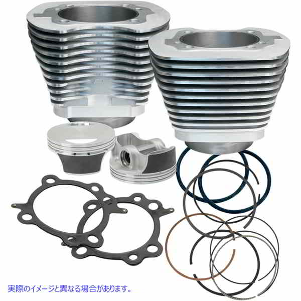 取寄せ ビッグボアシリンダーキット エスアンドエス サイクル Cylinder Kit - Twin Cam 910-0202 09310435