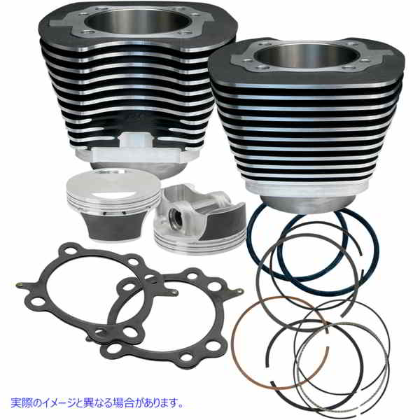 取寄せ ビッグボアシリンダーキット エスアンドエス サイクル Cylinder Kit - Twin Cam 910-0205 09310436