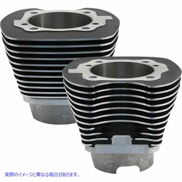 取寄せ 4-1/8 ボアシリンダー エスアンドエス サイクル Cylinders - 4.125 - Black 910-0401 09310687