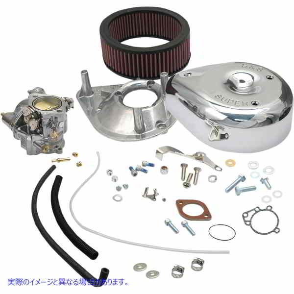 取寄せ Super EおよびG Shortyキャブレターキット エスアンドエス サイクル E Carburetor - '36-'84 11-0412 10010045