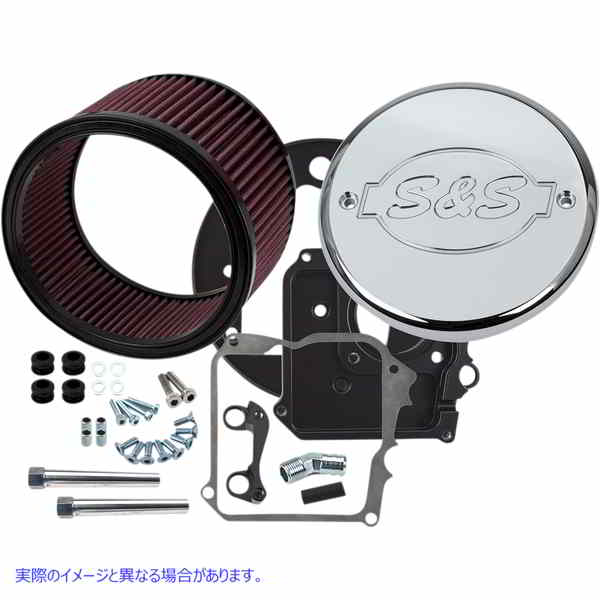 取寄せ カバー付きのインドのエアクリーナーキット エスアンドエス サイクル Logo Air Cleaner - Indian 170-0295E 10102776