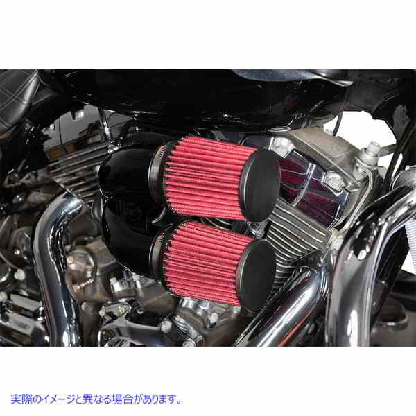 取寄せ 調整された誘導エアクリーナー エスアンドエス サイクル T/I Air Cleaner - Black - Twin Cam 170-0637A 10102884