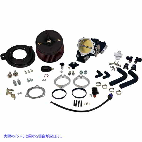 取寄せ 70mm誘導キット エスアンドエス サイクル Electric Fuel Injection Intake for T143 '06-'07 170-0288 10210011