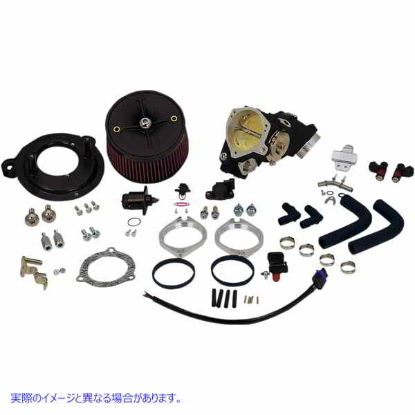 取寄せ 70mm誘導キット エスアンドエス サイクル Electric Fuel Injection Intake for T143 '02-'05 170-0289 10210012