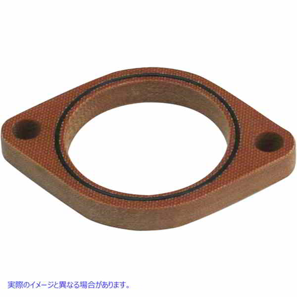 取寄せ Oリング付きの絶縁ブロック エスアンドエス サイクル Super G Carburetor Insulator - 3/8 16-0498 10500361