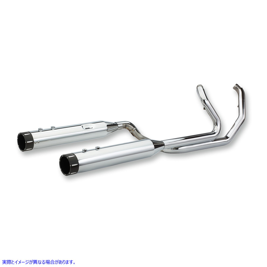 取寄せ エスアンドエス サイクル Exhaust for '09-'16 Touring - Chrome with Tracer Tips 550-0678A 18002189