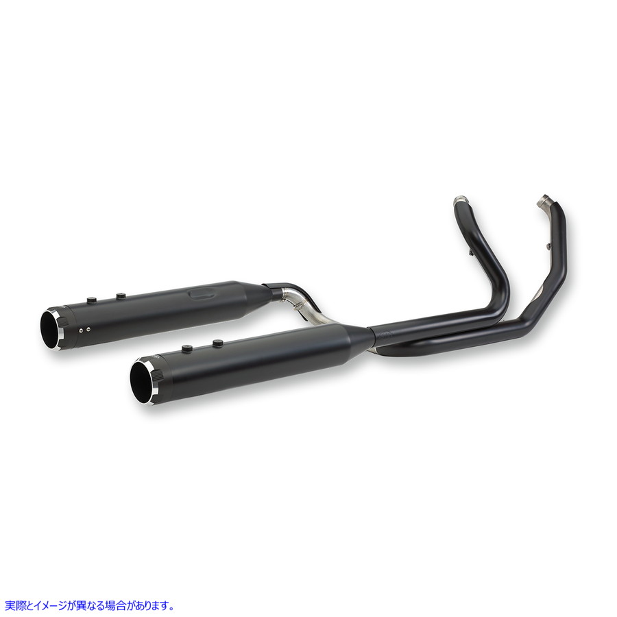 取寄せ エスアンドエス サイクル Exhaust for '09-'16 Touring - Black with Thruster Tips 550-0679A 18002190