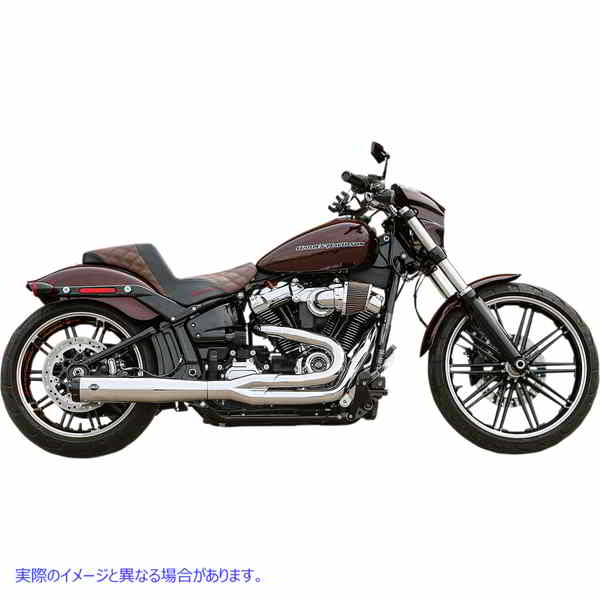 取寄せ Superstreet 2：1 50状態エキゾーストシステム エスアンドエス サイクル 2:1 50 State Exhaust for M8 Softail - Chrome 550-0847B 18002486