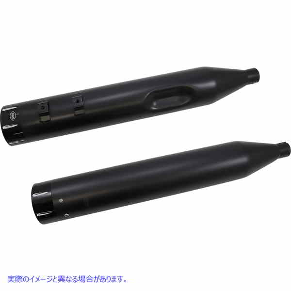 取寄せ エルドラドデュアルエキゾーストシステム エスアンドエス サイクル El Dorado Dual Exhaust System - Black - Machined Black Tracer 550-0680B 18002526