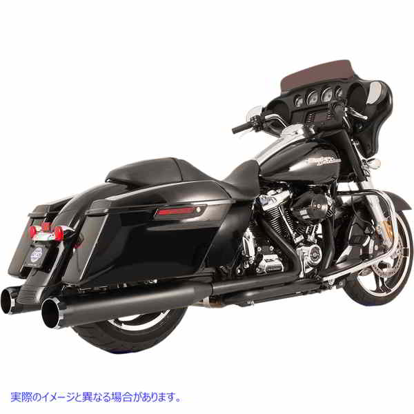 取寄せ エルドラドデュアルエキゾーストシステム エスアンドエス サイクル El Dorado Dual Exhaust System - Black - Black Thruster 550-0700C 18002528