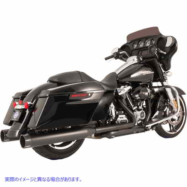 取寄せ エルドラドデュアルエキゾーストシステム エスアンドエス サイクル El Dorado Dual Exhaust - Black - Black Tracer 550-0702C 18002530