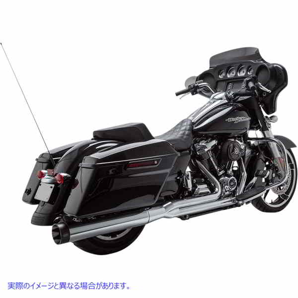 取寄せ 2から1のSideWinder?コンプリートエキゾーストシステム エスアンドエス サイクル 50 State 2:1 Sidewinder? Exhaust - Chrome 550-0758D 18002546