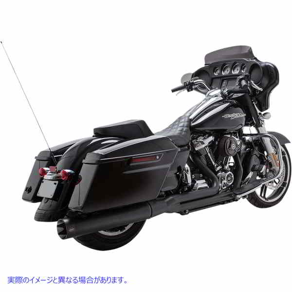 取寄せ 2から1のSideWinder?コンプリートエキゾーストシステム エスアンドエス サイクル 50 State 2:1 Sidewinder? Exhaust - Black 550-0759D 18002547