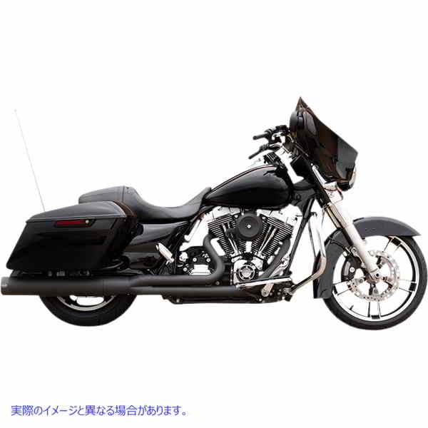 取寄せ 2から1のSideWinder?コンプリートエキゾーストシステム エスアンドエス サイクル 50 State 2:1 Sidewinder? Exhaust - Black 550-0772B 18002549