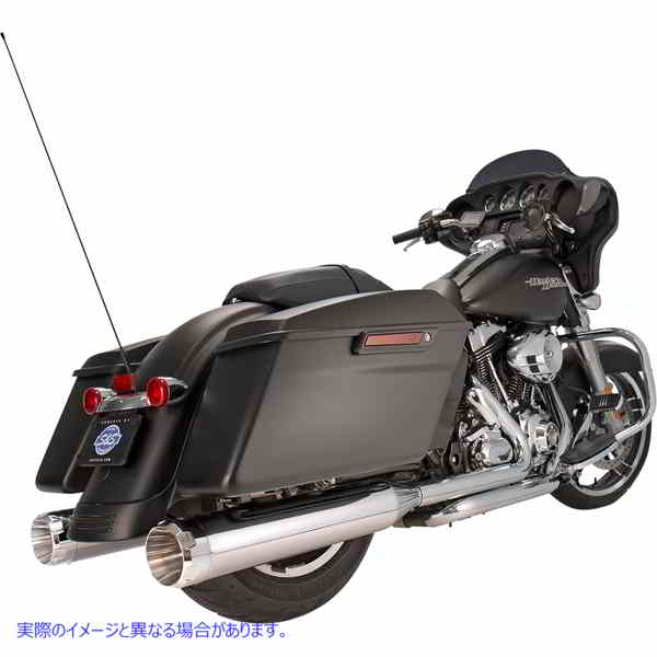 取寄せ MK45スリップオンマフラー エスアンドエス サイクル 4.5 Mufflers - Chrome with Chrome Thruster 550-0620 18010846