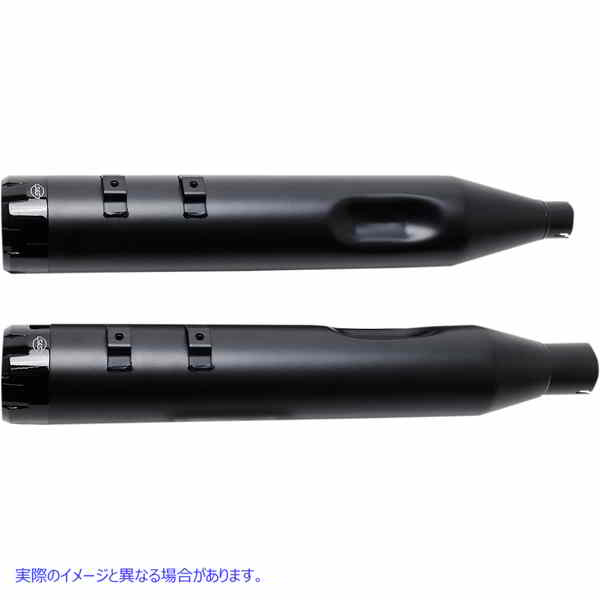 取寄せ MK45スリップオンマフラー - スラスタ エスアンドエス サイクル MK45 Mufflers - Black - Black Thruster 550-0666 18011077