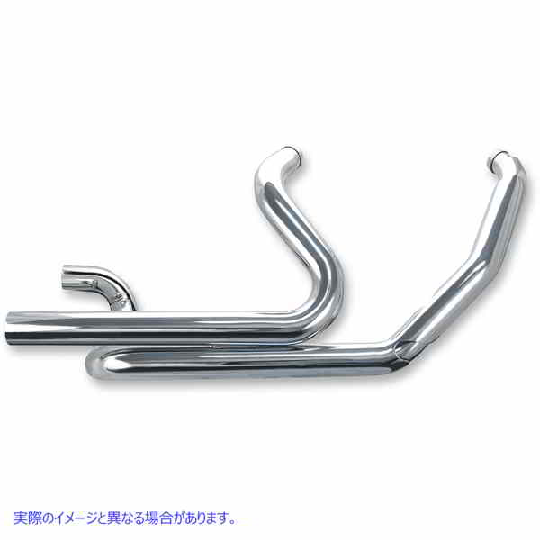 取寄せ PowerTune?デュアルヘッダー エスアンドエス サイクル Power Tune? Dual Headers - Chrome 550-0003A 18020382