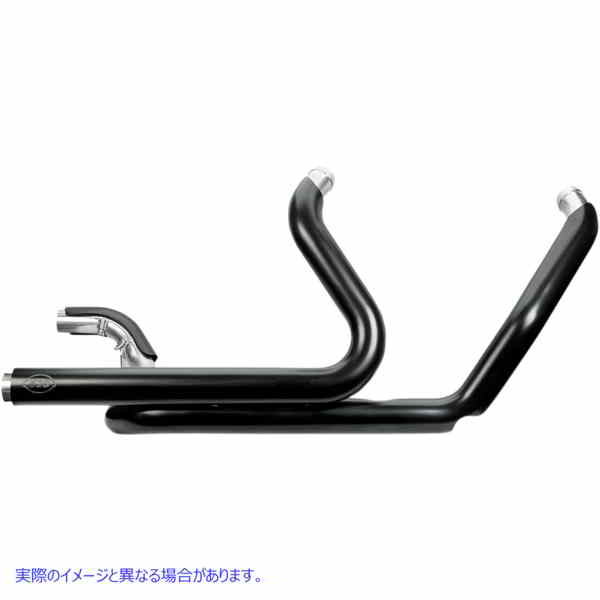 取寄せ PowerTune?デュアルヘッダー エスアンドエス サイクル Power Tune? Dual Headers - Black Ceramic 550-0705 18020391