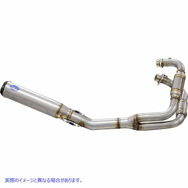 取寄せ 予選2：1 50状態エキゾーストシステム エスアンドエス サイクル Qualifier 2:1 50 State Exhaust System - Stainless Steel 550-1029A 18102890