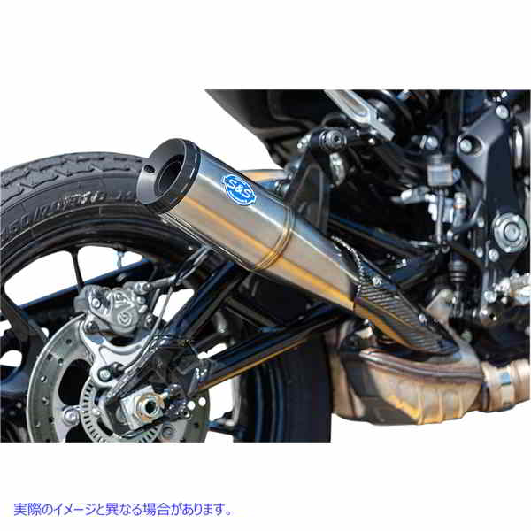 取寄せ グランドナショナルスリップオンマフラー エスアンドエス サイクル Stainless Steel Grand National Muffler for FTR 1200 550-0854 18113798