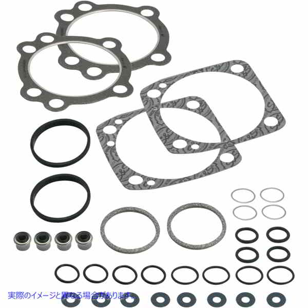 取寄せ トップエンドガスケット - 3-5/8インチ - ビッグツイン エスアンドエス サイクル Top End Gasket - 3-5/8 - Big Twin 90-9502 909502