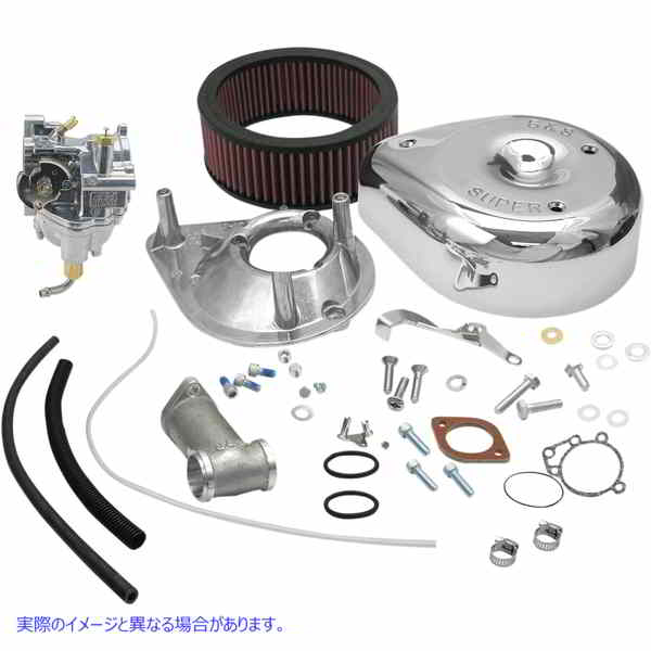 取寄せ Super EおよびG Shortyキャブレターキット エスアンドエス サイクル E for '55-'65 Panhead O-Ring 11-0401 DS0401