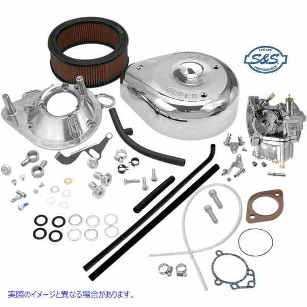 取寄せ Super EおよびG Shortyキャブレターキット エスアンドエス サイクル E Carburetor without Manifold - '93-'99 11-0442 DS0442