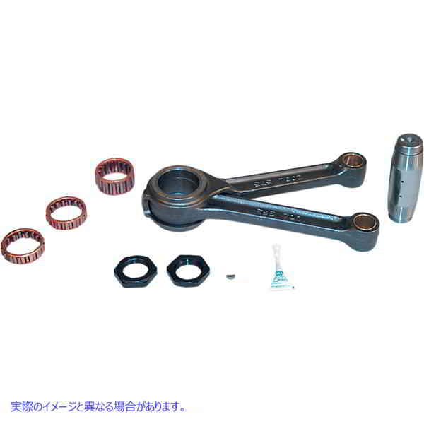 取寄せ 頑丈なコネクティングロッドセット エスアンドエス サイクル Connecting Rod - Evolution 34-7013 DS194027