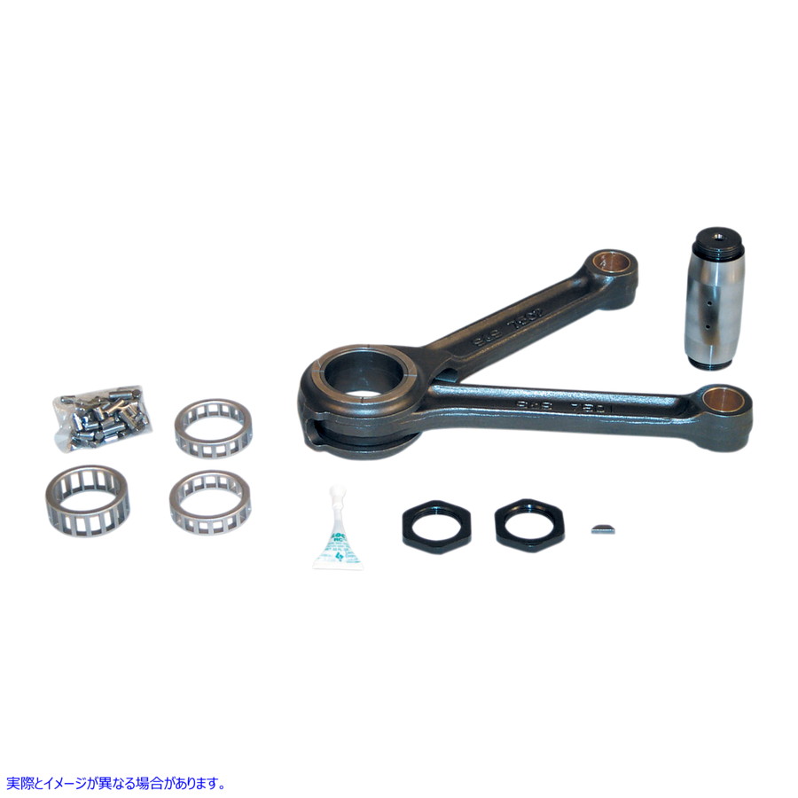 取寄せ ヘビーデューティコネクティングロッドセット エスアンドエス サイクル Connecting Rod - XL 34-7500 DS194028