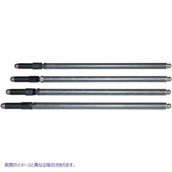 取寄せ 調整式プッシュロッド - ツインカム エスアンドエス サイクル Adjustable Pushrods - Twin Cam 93-5096 DS199241