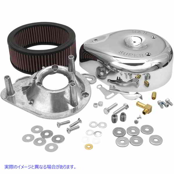 取寄せ エアクリーナーキット エスアンドエス サイクル Air Cleaner - '84-'92 Super E and G 17-0399 DS289129