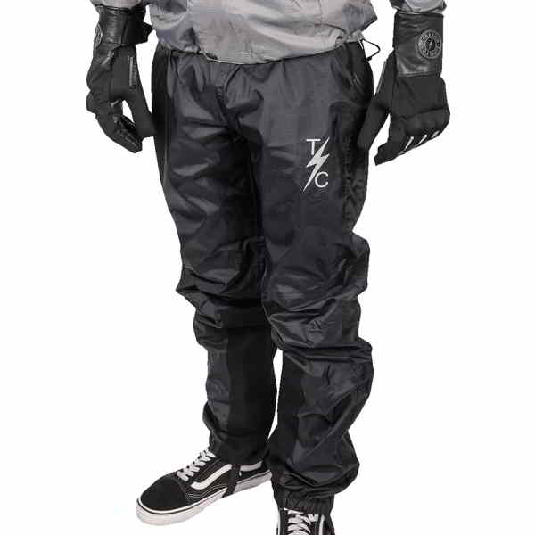 取寄せ ミッション レインパンツ - ブラック - S/M スラッシン サプライ Mission Rain Pants - Black - S/M TMJ-08-08 28550644