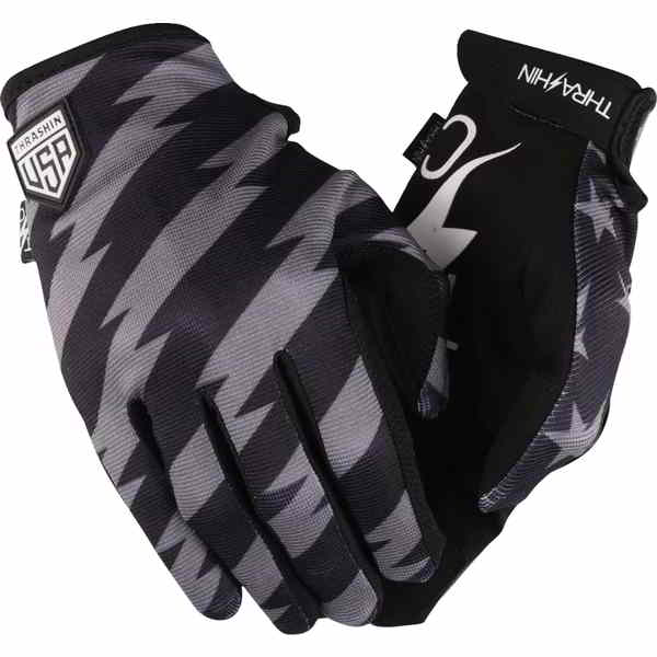 取寄せ スターズ&ボルト ステルス グローブ スラッシン サプライ Stars & Bolts Stealth Gloves - Black/Gray - Small SV1-13-08 33014665