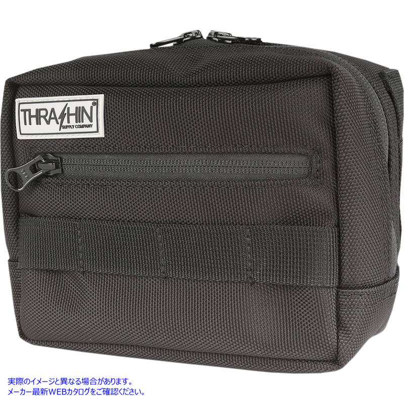 取寄せ ハンドルバーバッグ - ブラック スラッシン サプライ Handlebar Bag - Black THB-0005 35100103