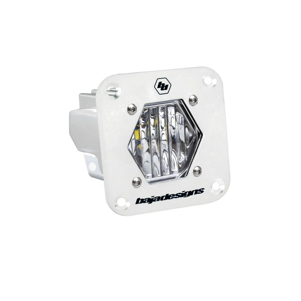 取寄せ 【並行輸入品】 バハデザイン S1フラッシュマウント ワイドコーナーLED ホワイト Baja Designs BAJ S1 Lights 381005WT