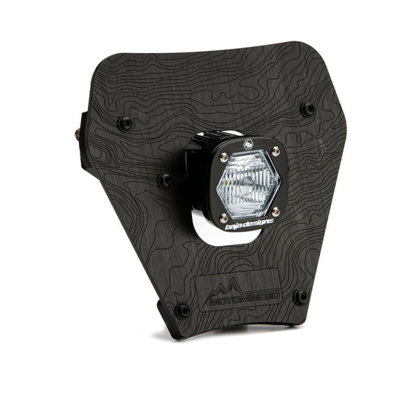 取寄せ 【並行輸入品】 バハデザイン 24-25 KTM EXC-F/XCF-W/XC-W S1 (D/C) LED ヘッドライトキット - クリア Baja Designs BAJ