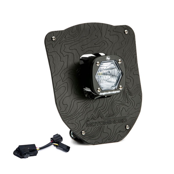 取寄せ 【並行輸入品】 バハデザイン 24-25 ハスクバーナ FE-S/FE/TE S1 (D/C) LEDヘッドライトキット 調光器付 - クリア Baja D